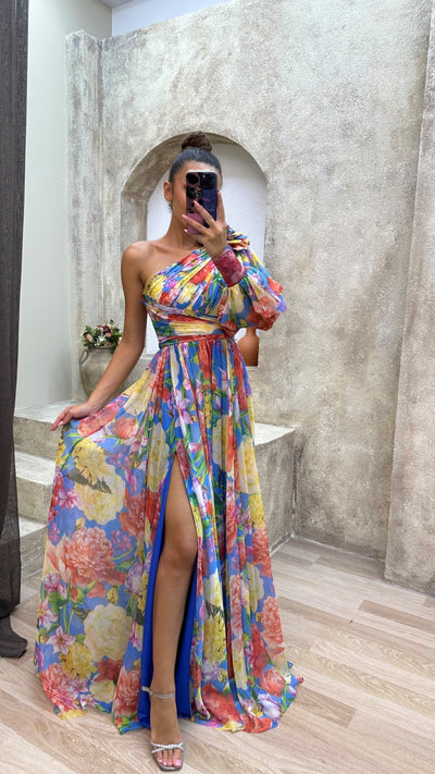 Lillian - Elegant Flowing Maxi Dress Timeless Elegance, Effortless Grace