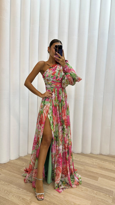 Lillian - Elegant Flowing Maxi Dress Timeless Elegance, Effortless Grace