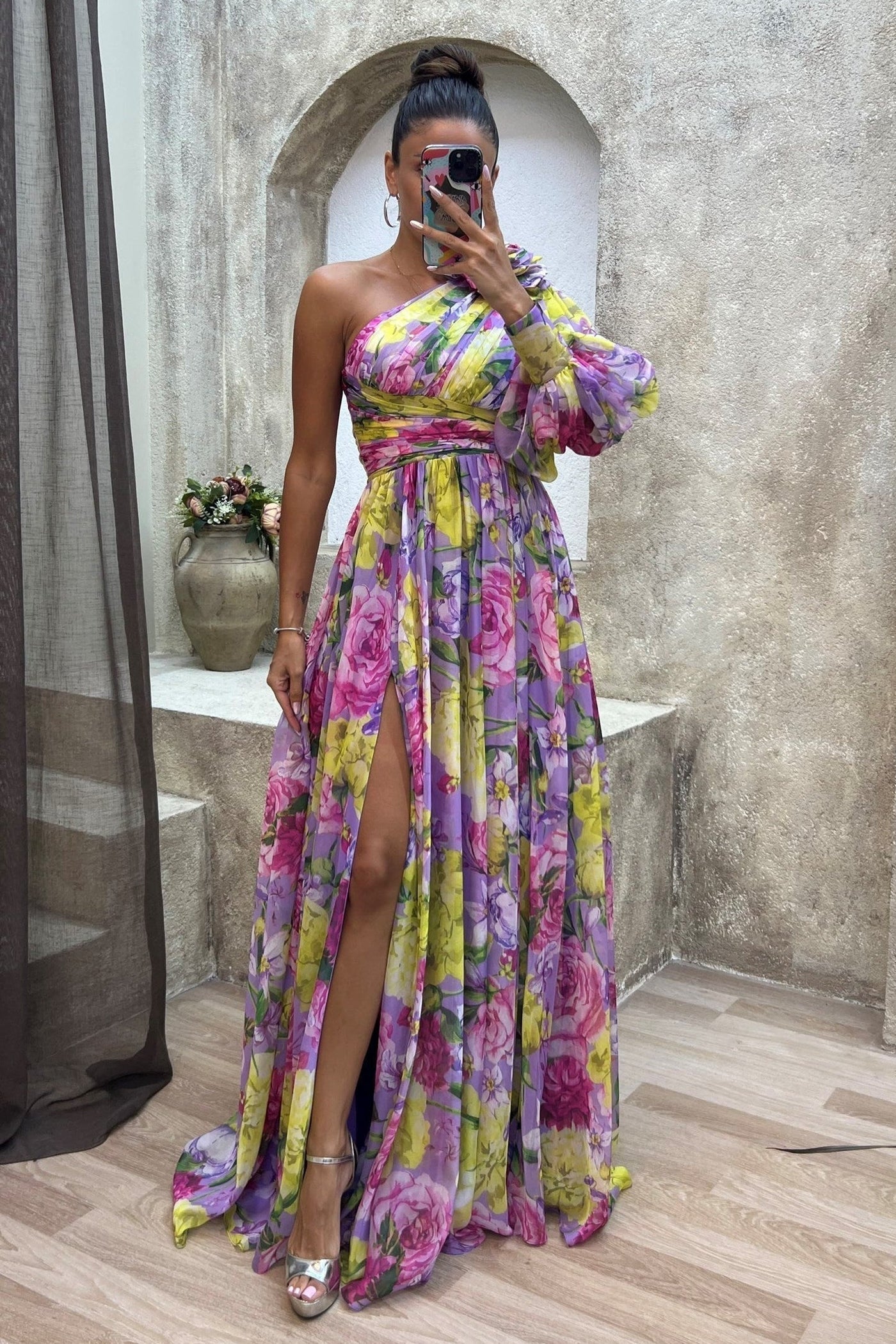 Lillian - Elegant Flowing Maxi Dress Timeless Elegance, Effortless Grace