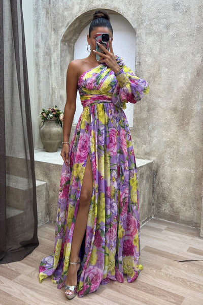 Lillian - Elegant Flowing Maxi Dress Timeless Elegance, Effortless Grace