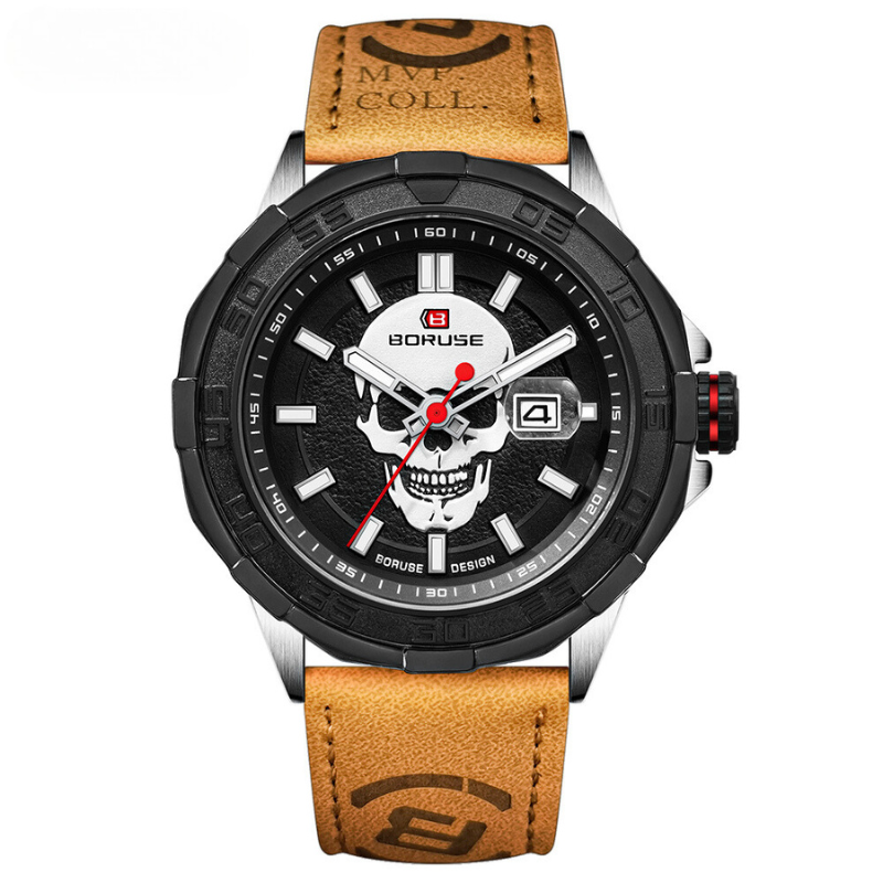 Fashionable, waterproof multifunctional chronograph watch