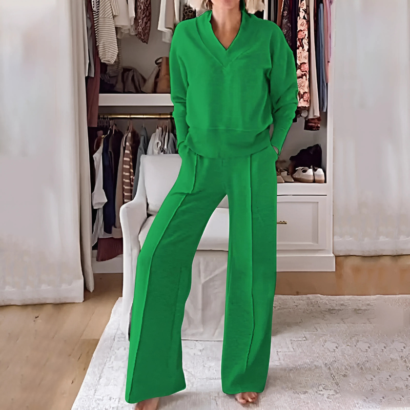 Hazel | V-neck Lounge Set