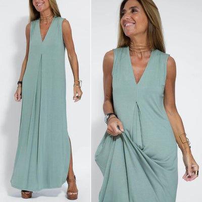 VEERA | STYLISH TUMMY COVERING DRESS + FREE VEST