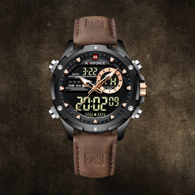 Elegant military watch