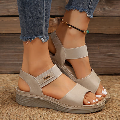 Lina™ - Casual Comfort Wedge Sandals