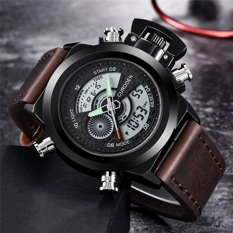 Dual Time Fashion Chronographenuhr