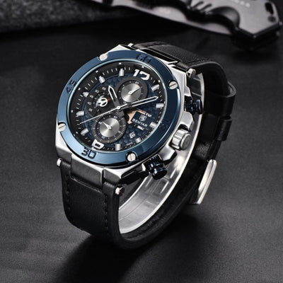 Quartz multifunction sports chronograph watch