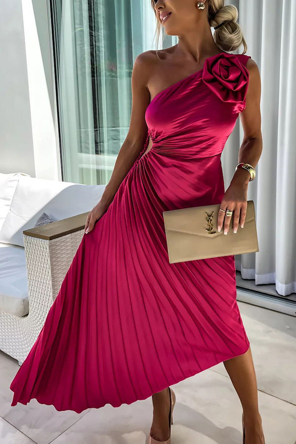 Clara | Enchanting Floral Midi Dress