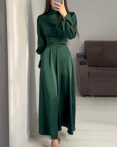 Italian - Satin Maxi Dress