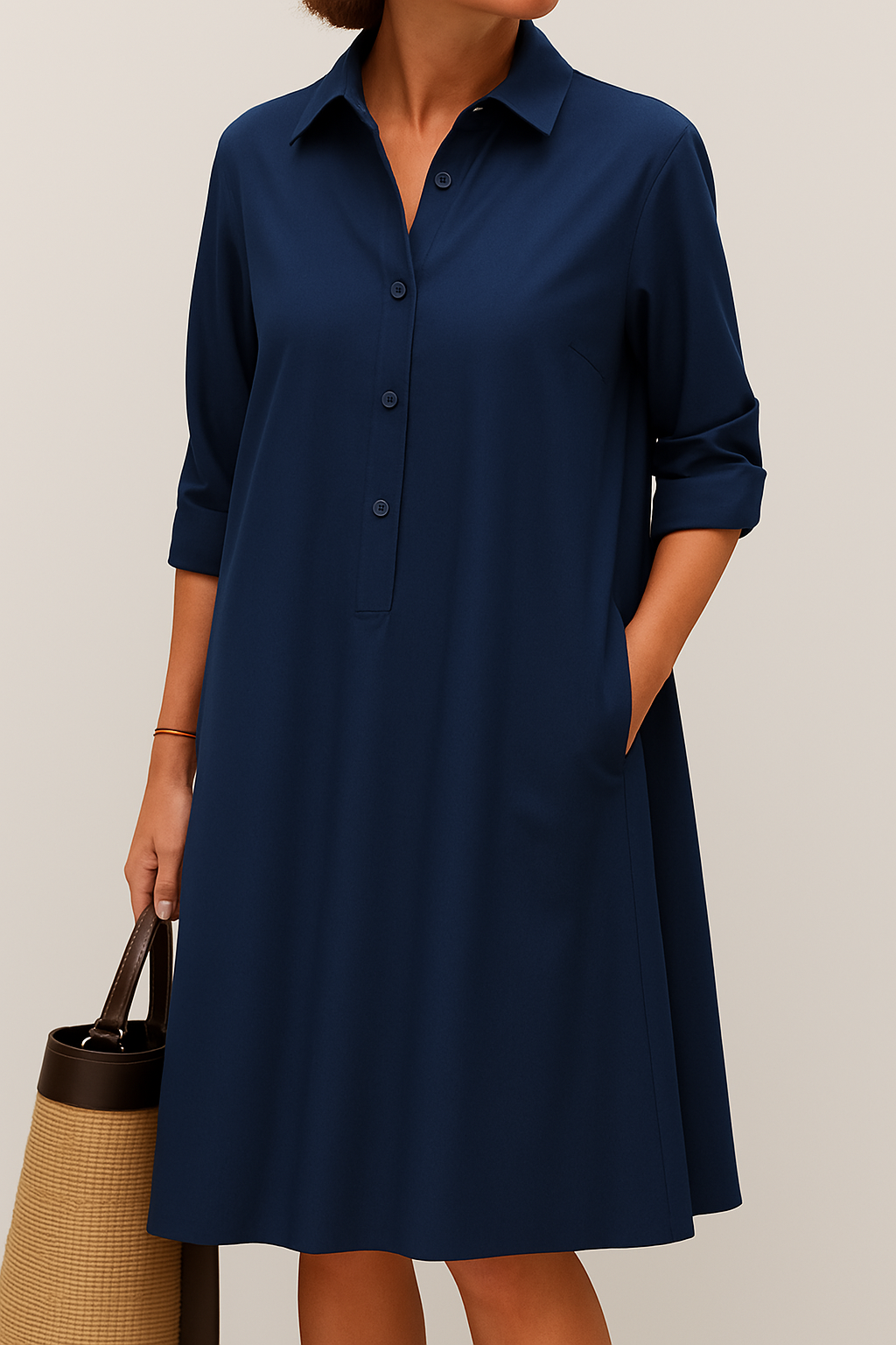 Daisy - Button-up shirt dress
