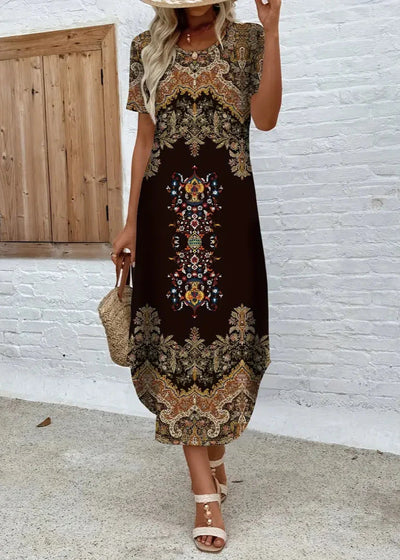 Aleena- Bohemian Chic Summer Dress