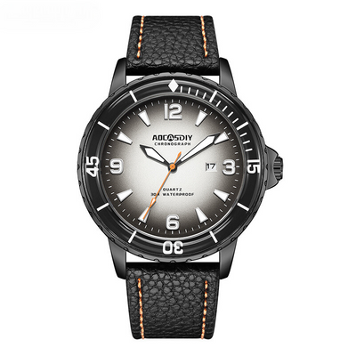 Casual leather watch