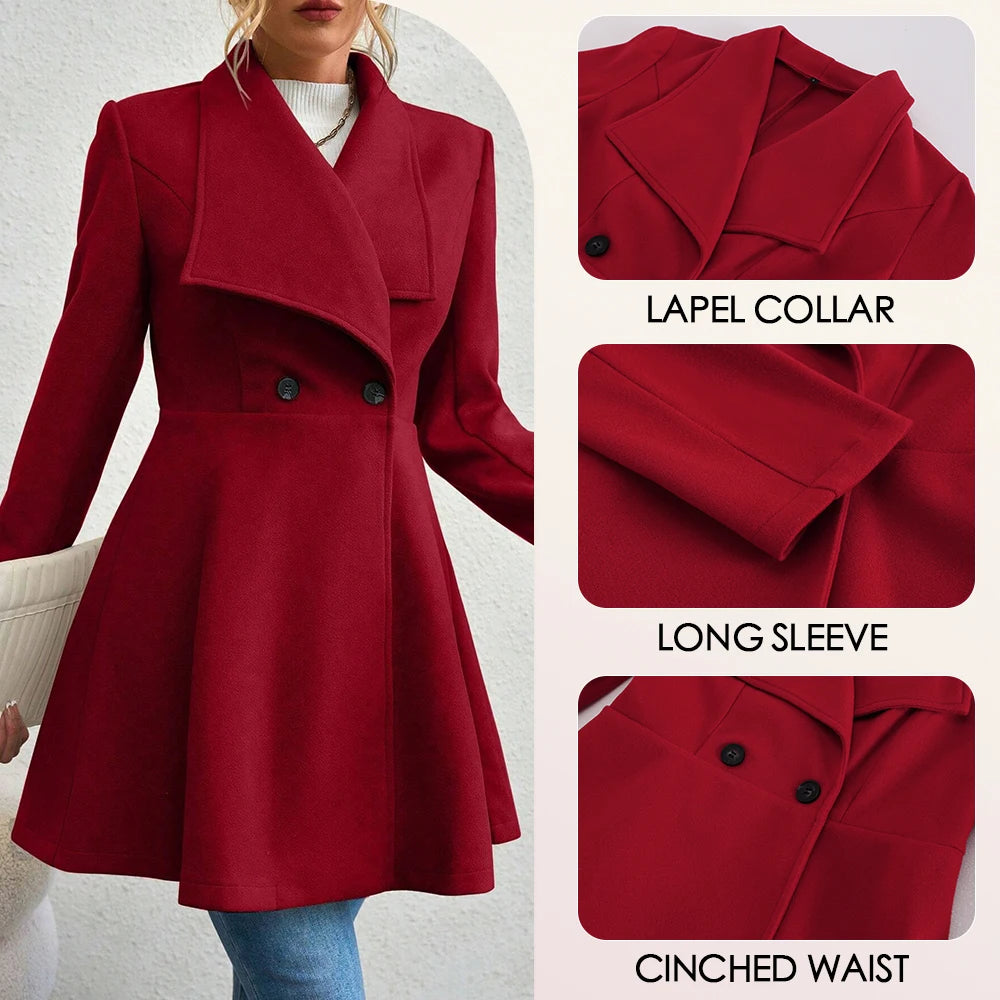 Mia Red Coat