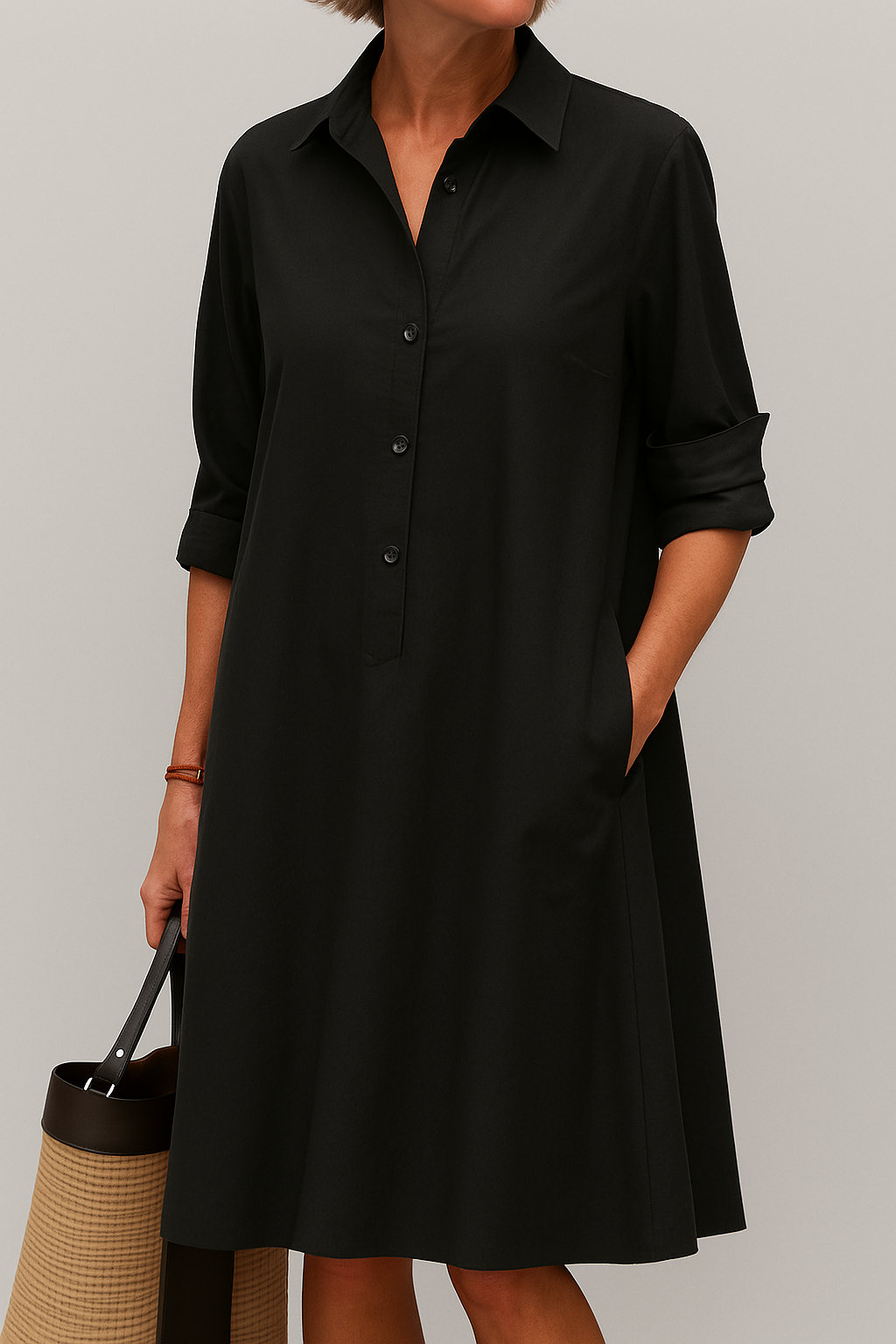 Daisy - Button-up shirt dress