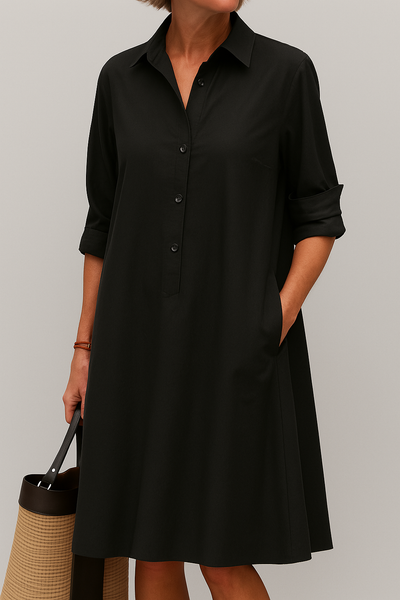 Daisy - Button-up shirt dress