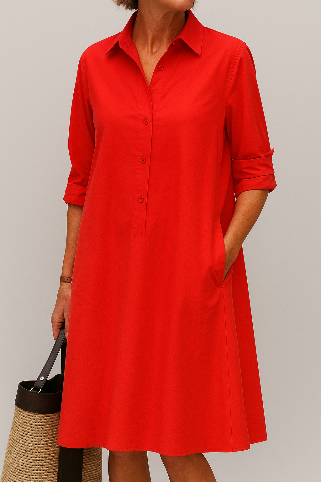 Daisy - Button-up shirt dress