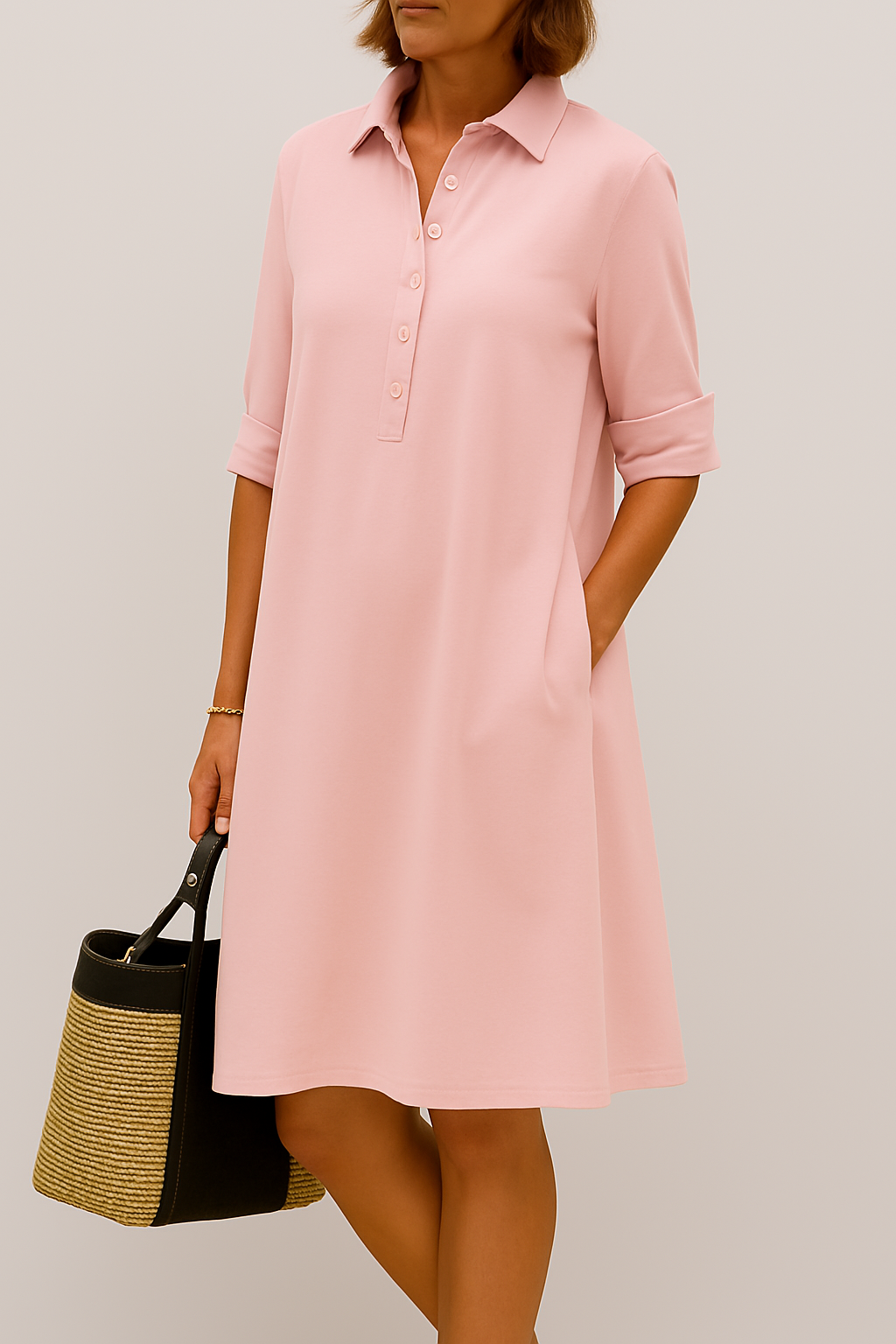 Daisy - Button-up shirt dress