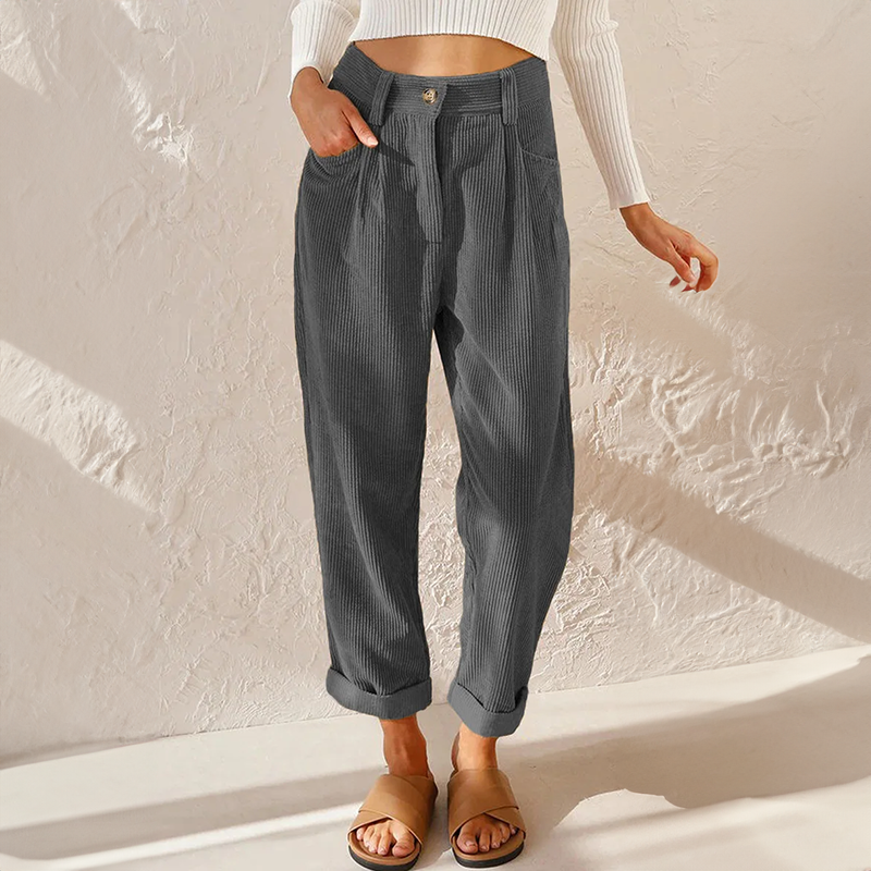 PIA | CORDUROY PANTS IN CASUAL STYLE