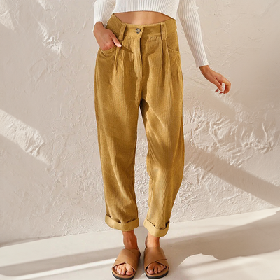 PIA | CORDUROY PANTS IN CASUAL STYLE