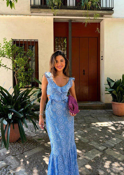 Ara – Graceful Ruffled Maxi Dress