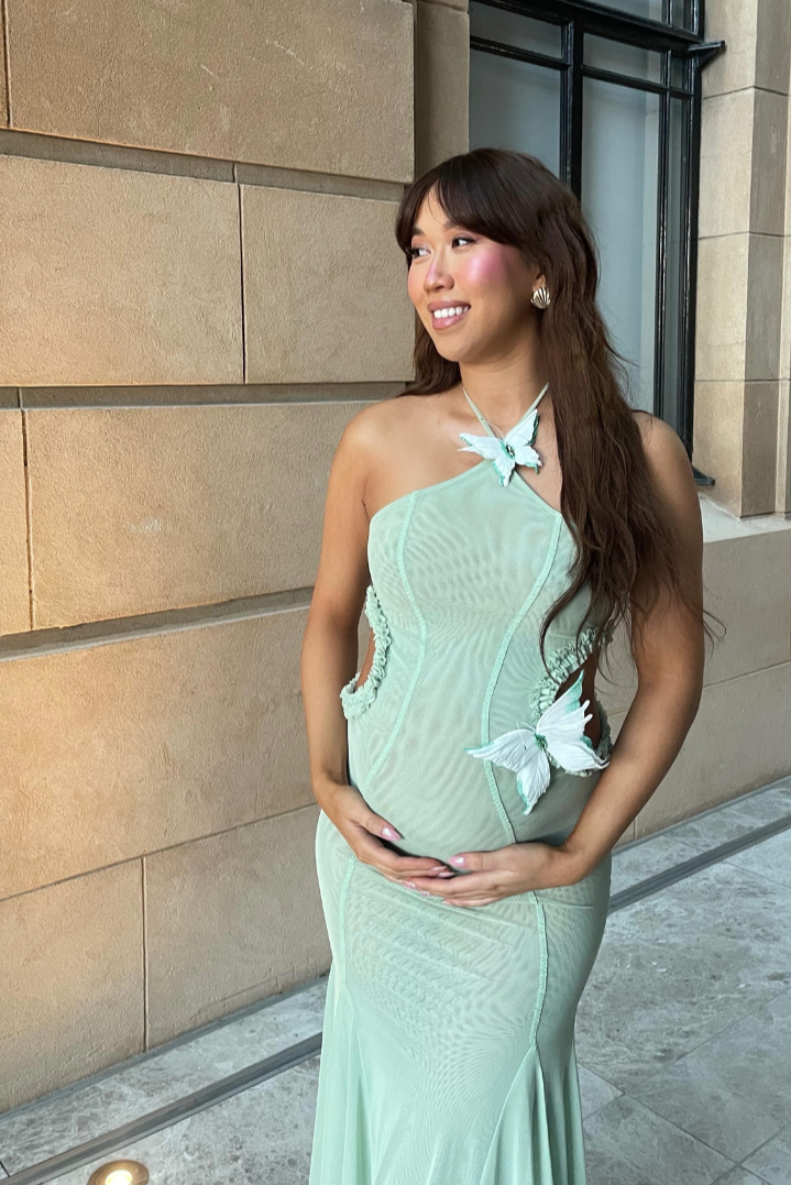 Victoria - Mermaid-Fit Halter Maxi Dress Curve-Hugging Glamour with Elegant Flair