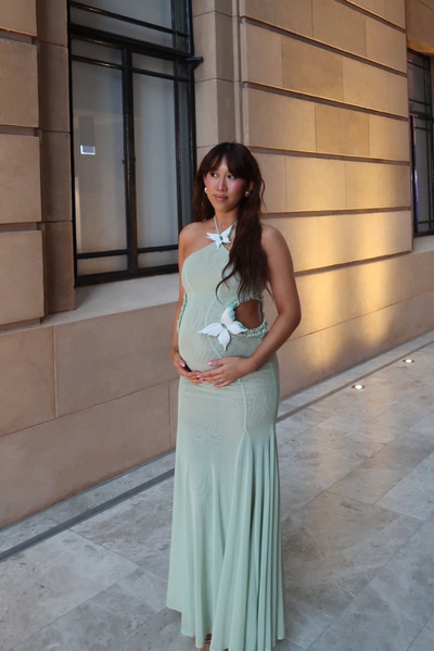 Victoria - Mermaid-Fit Halter Maxi Dress Curve-Hugging Glamour with Elegant Flair