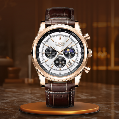 Fashionable men's quartz watch