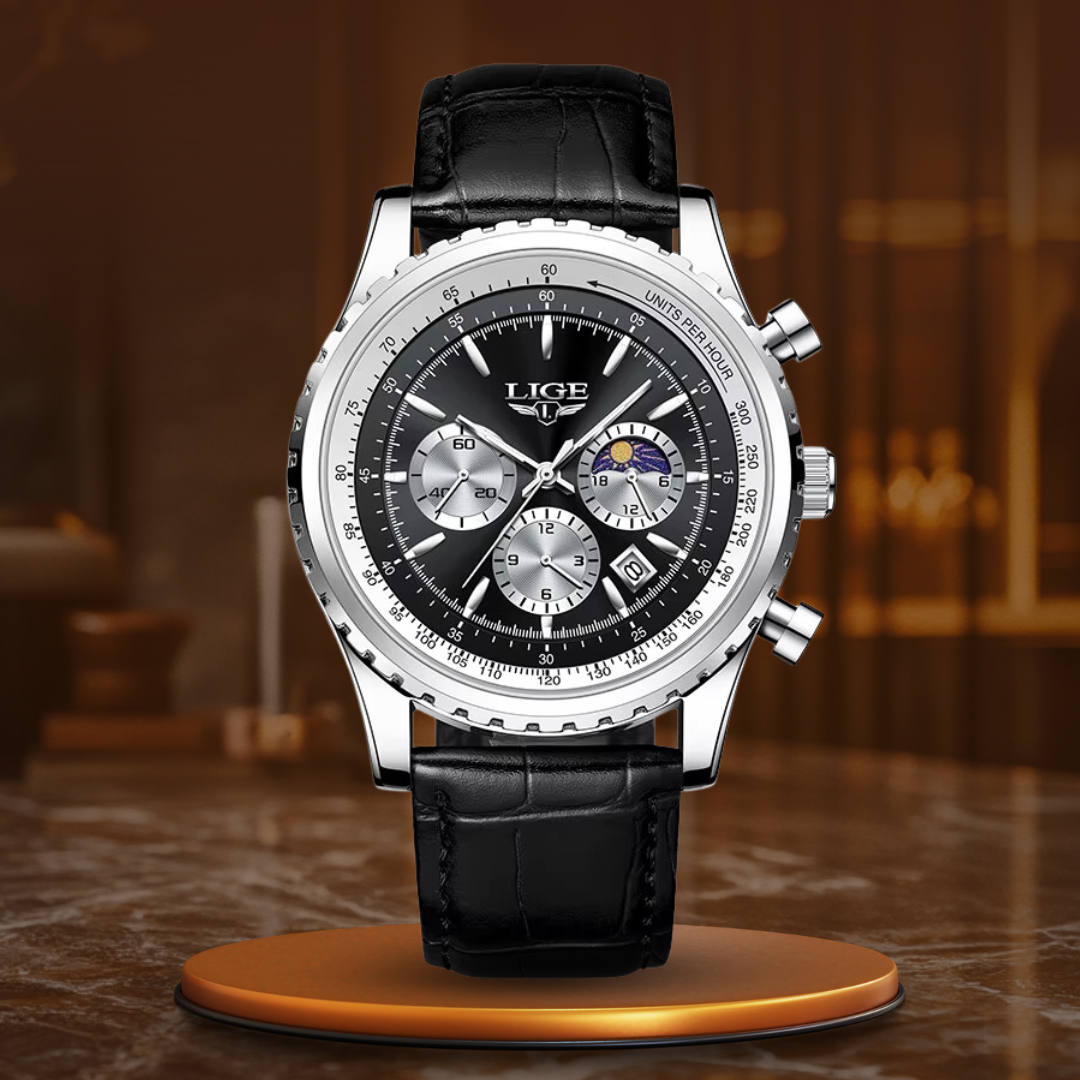 Fashionable men's quartz watch