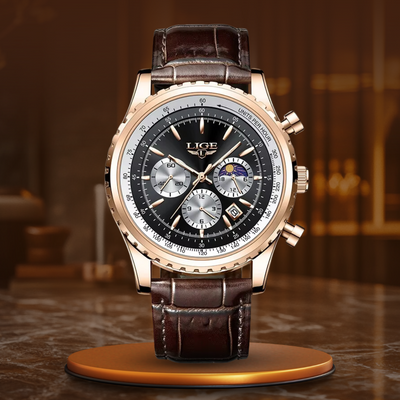 Fashionable men's quartz watch