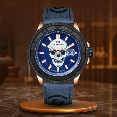 Fashionable, waterproof multifunctional chronograph watch