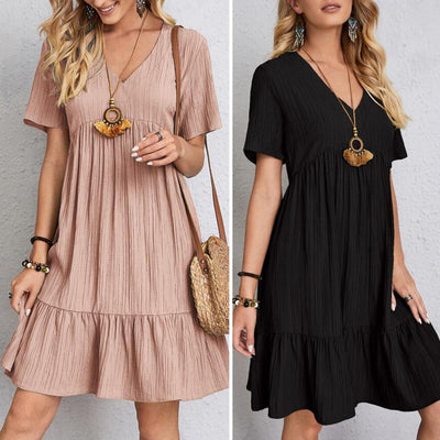 Sophia™ - Elegant Dress with Belly Covering