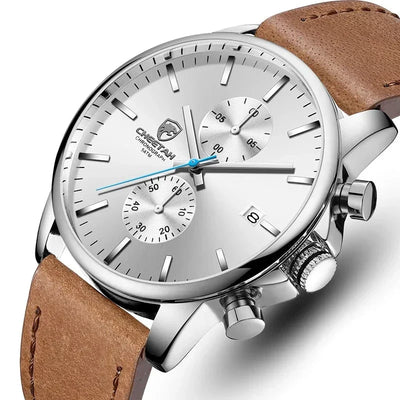 luxury sports quartz watch