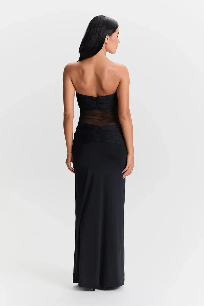 Luna – Modern Twist Detachable-strap Maxi Dress