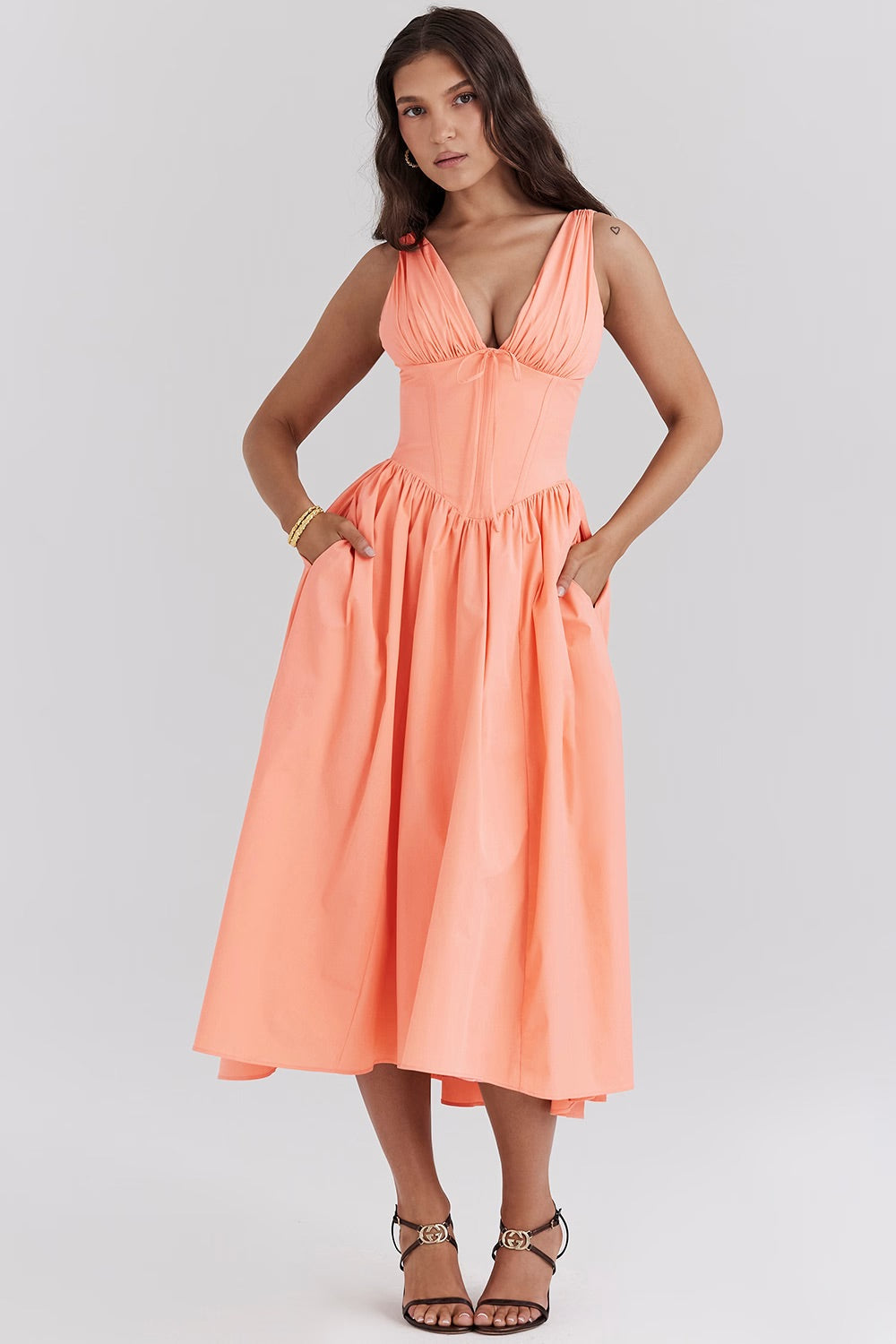 Marissa - Elegant Summer Midi Dress