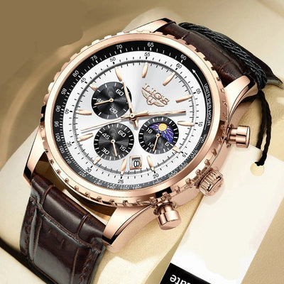 Fashionable men's quartz watch