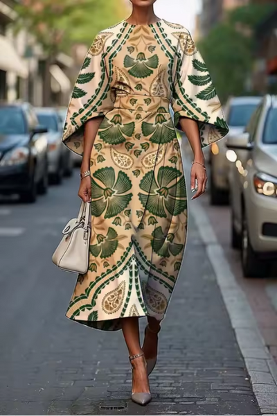 Anne- Elegant Midi Dress