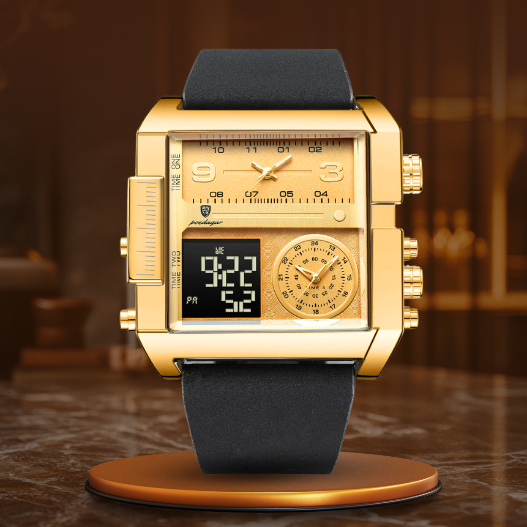 Waterproof Luxury Digital Wristwatch