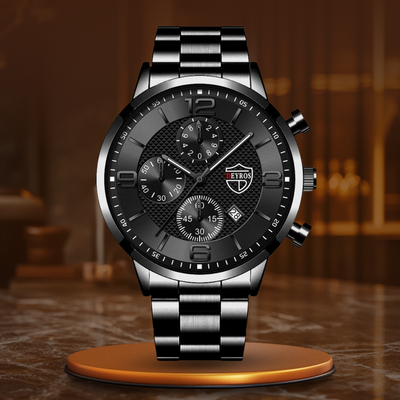 luxury men's watch for business people