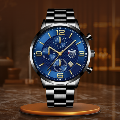 luxury men's watch for business people