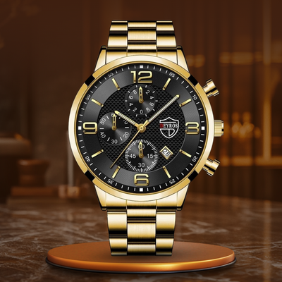 luxury men's watch for business people