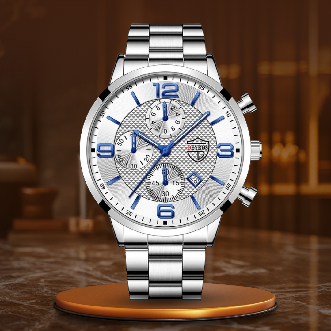 luxury men's watch for business people