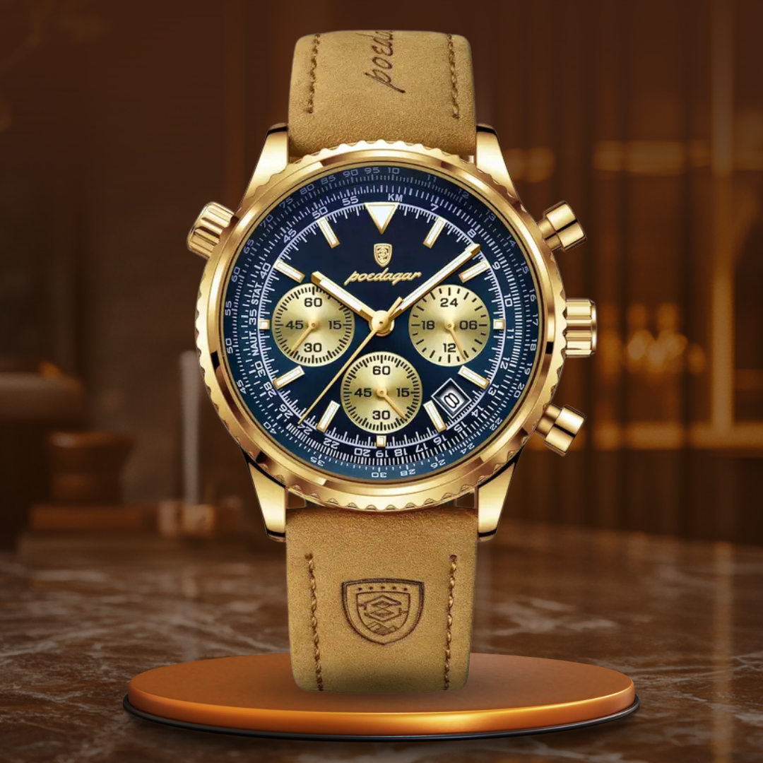 luxury chronograph watch