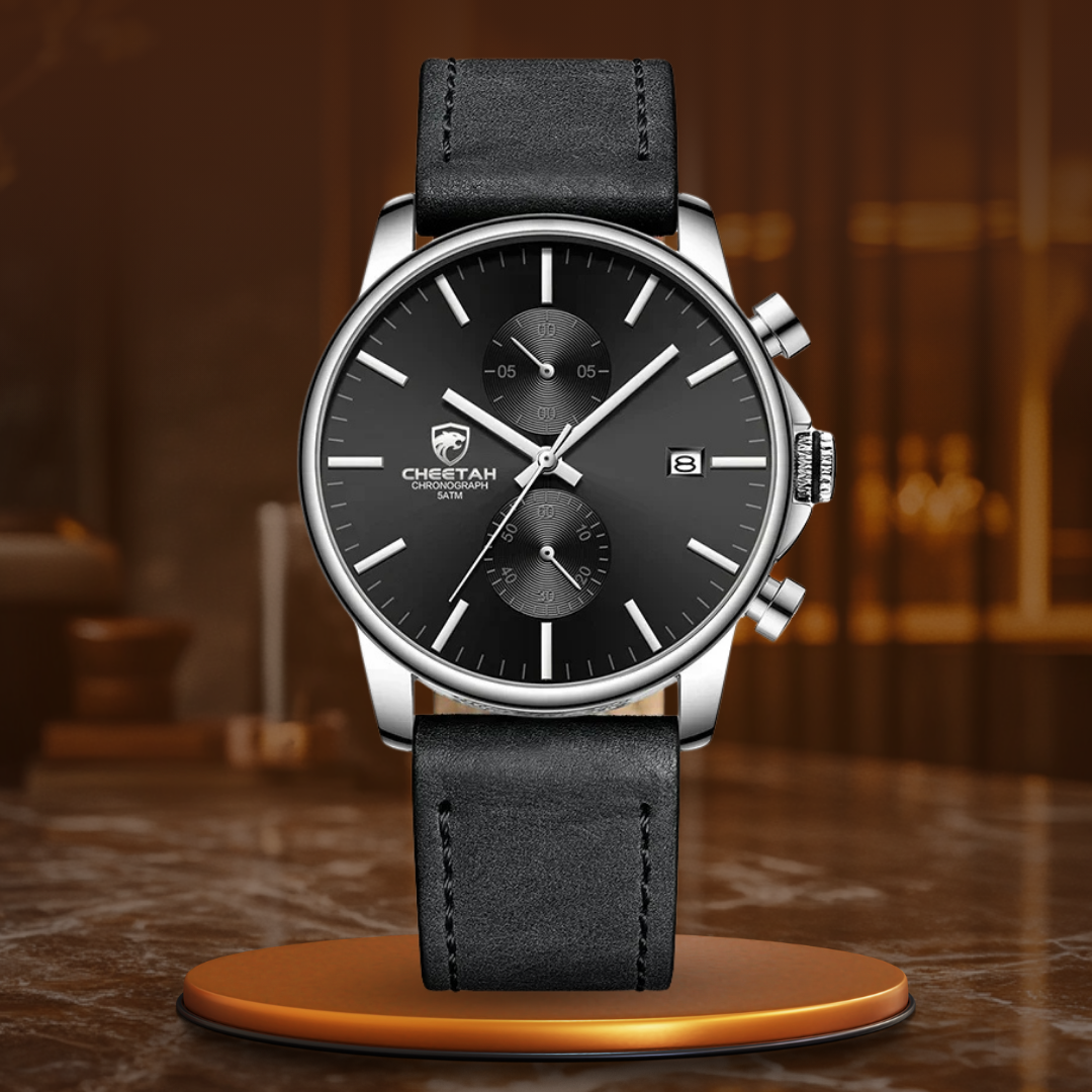 luxury sports quartz watch