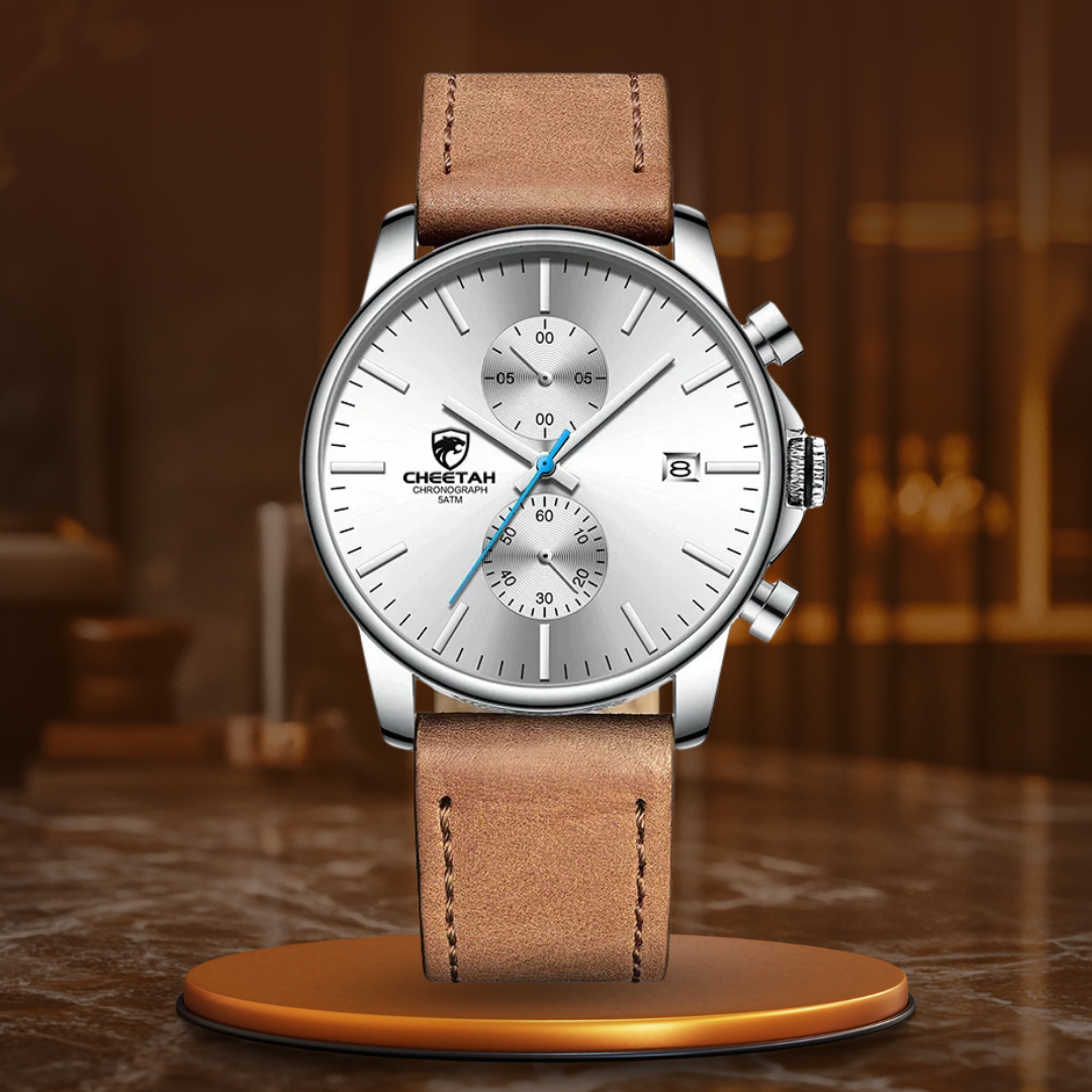 luxury sports quartz watch