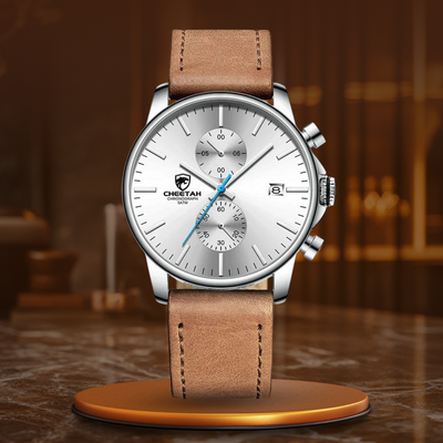 luxury sports quartz watch