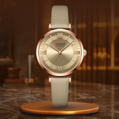 Waterproof luxury ladies watch