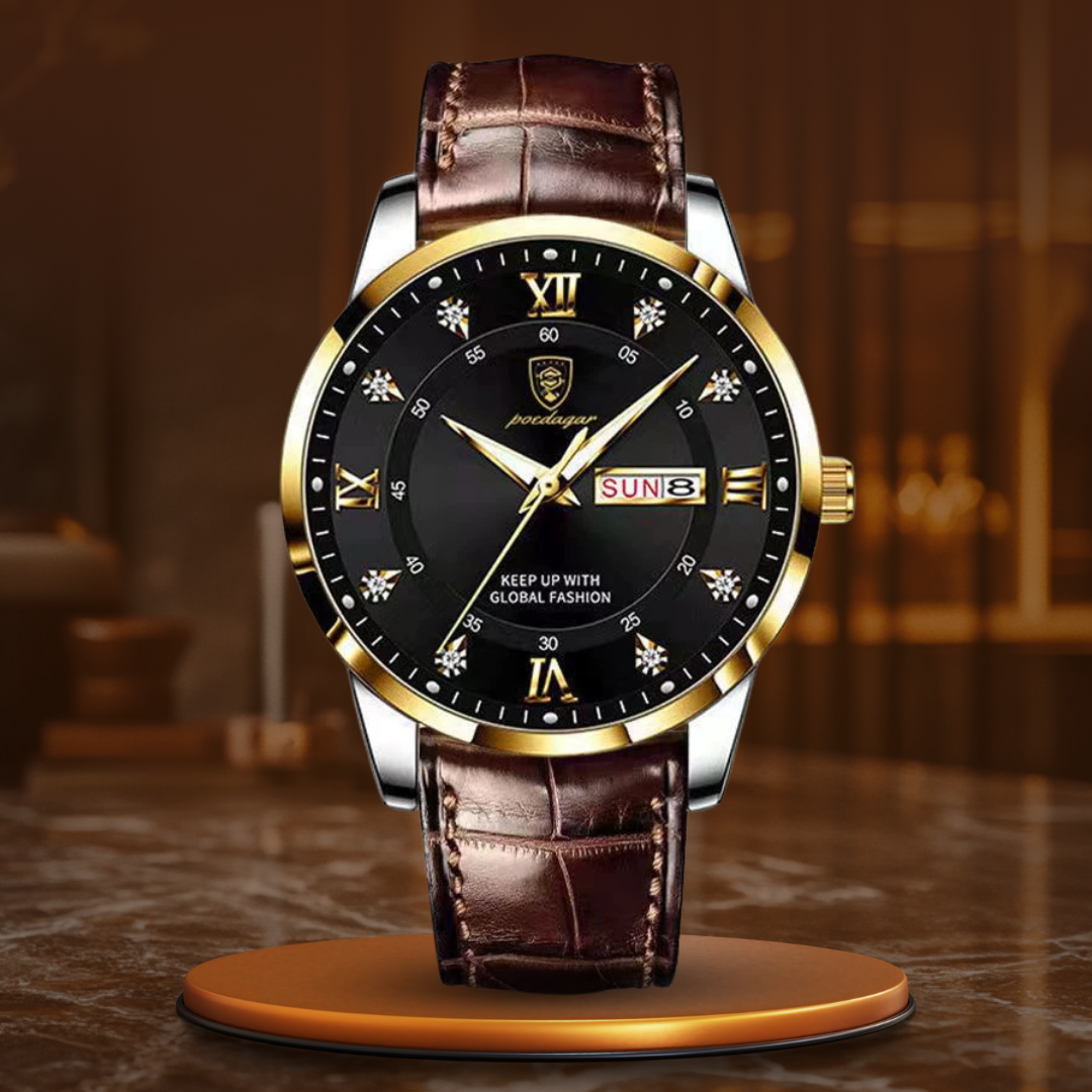 Business Fashion Quartz Waterproof Men's Luminous Watch