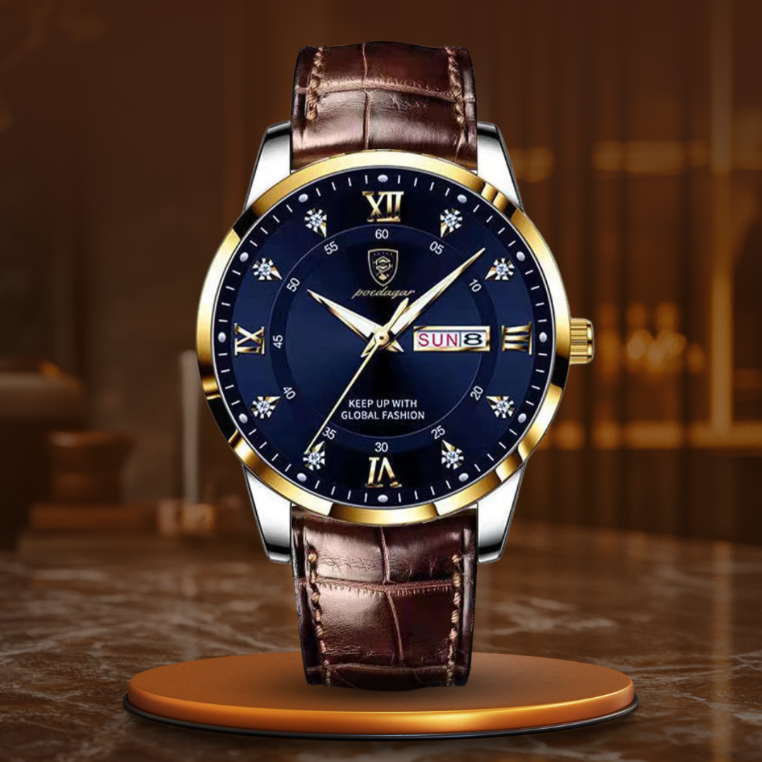 Business Fashion Quartz Waterproof Men's Luminous Watch