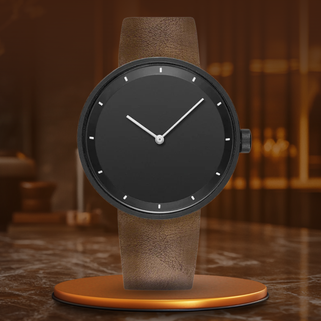 Minimalist quartz watch