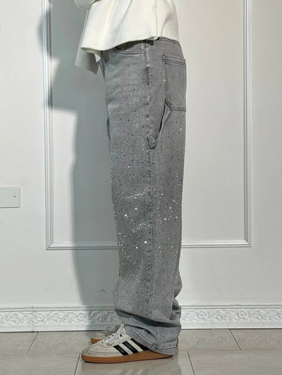 Ellaa |Balloon Carpenter Shine Denim Jeans